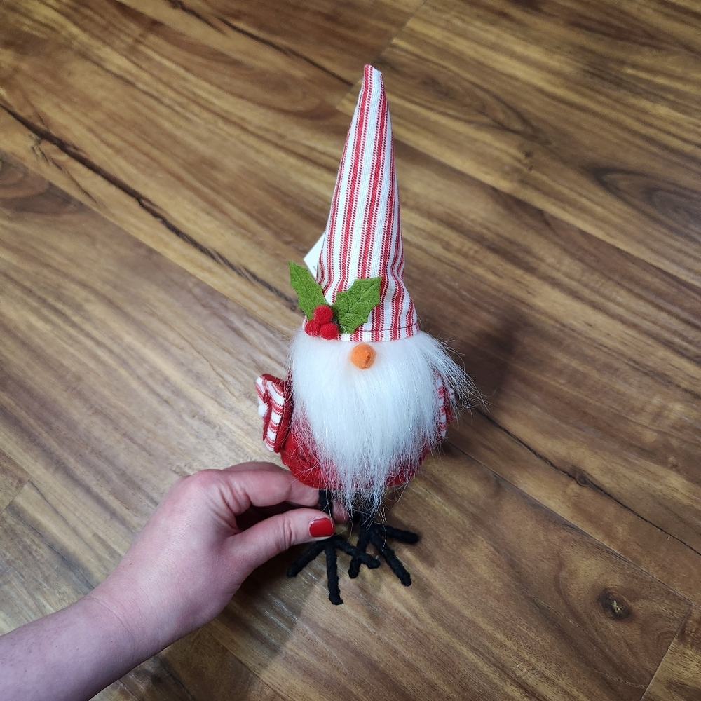Festive Holiday Bird Decoration